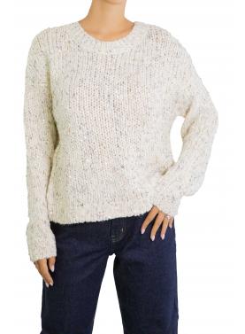 Maglione girocollo con brillantini Only